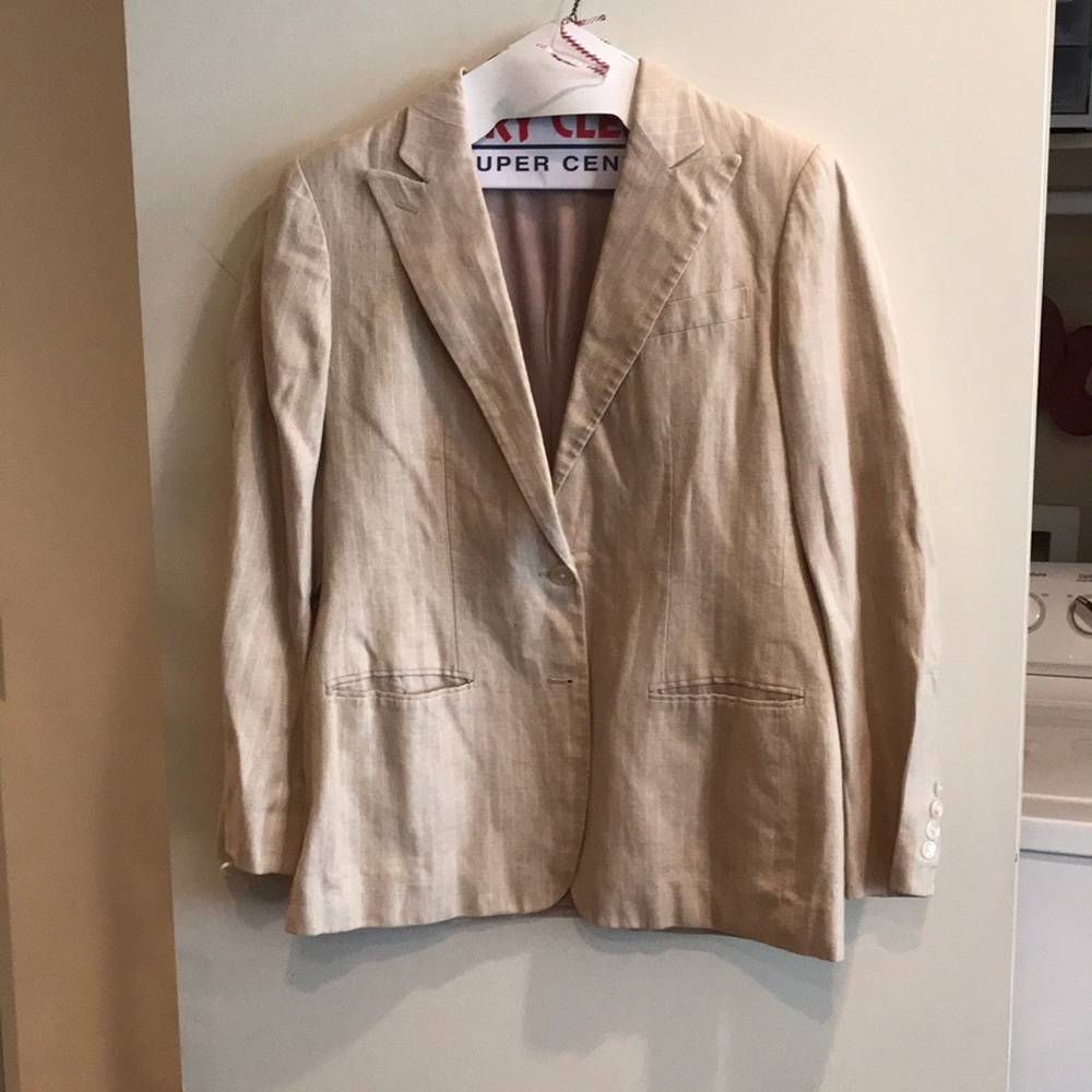 Tan blazer